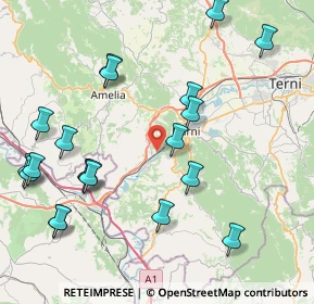 Mappa Via del Poggio, 05035 Narni TR, Italia (10.091)