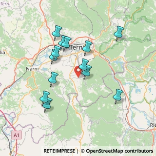 Mappa Vocabolo Cerreta, 05039 Stroncone TR, Italia (7.47923)
