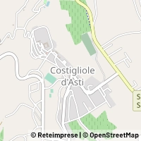 Hartă Costigliole d'Asti
