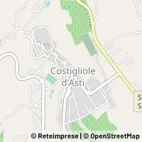 Kaart Costigliole d'Asti