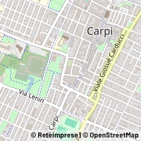 Térkép Carpi
