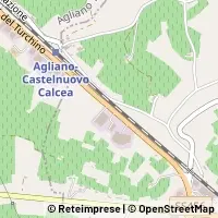 Kaart Castelnuovo Calcea