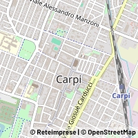Kaart Carpi