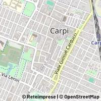 Mapa Carpi