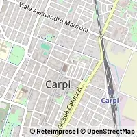 Mapa Carpi