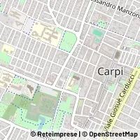 Карта Carpi