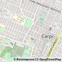 Térkép Carpi