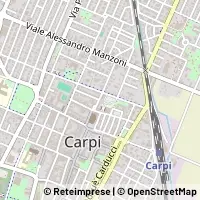 Térkép Carpi