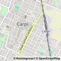 Kaart Carpi