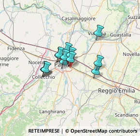 Mappa Via Marziale, 43123 Parma PR, Italia (8.21231)