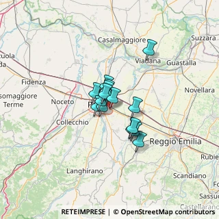 Mappa Via Marziale, 43123 Parma PR, Italia (7.39867)