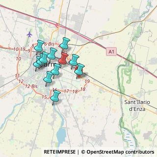 Mappa Via Marziale, 43123 Parma PR, Italia (3.34167)
