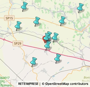 Mappa Via San Giacomo, 44020 Masi Torello FE, Italia (3.59)