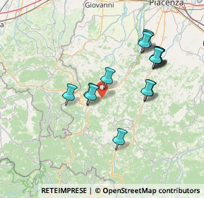 Mappa Località Caminata, 29020 Coli PC, Italia (14.212)