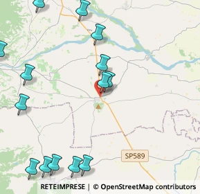 Mappa SS589, 10061 Cavour TO, Italia (6.619)