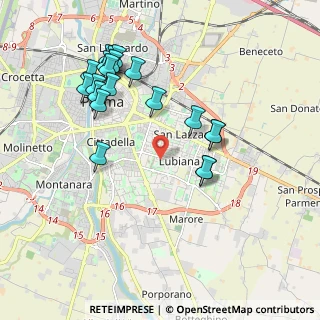 Mappa Via Oradour, 43123 Parma PR, Italia (2.07)