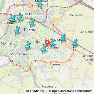 Mappa Via Oradour, 43123 Parma PR, Italia (2.48909)