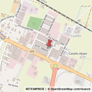 Mappa Via R. Tagliani, 32A, 43122 Parma, Parma (Emilia Romagna)