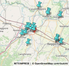Mappa Via Giuseppe Meazza, 43122 Parma PR, Italia (14.8175)