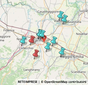 Mappa Via Giuseppe Meazza, 43122 Parma PR, Italia (10.85182)