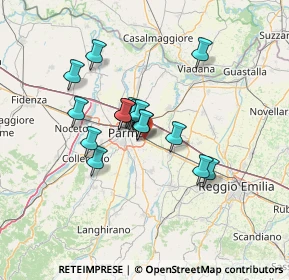 Mappa Via Giuseppe Meazza, 43122 Parma PR, Italia (10.29563)