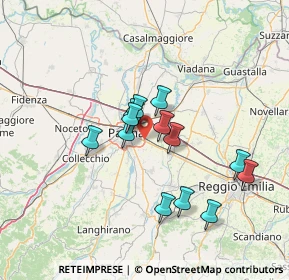 Mappa Via Giuseppe Meazza, 43122 Parma PR, Italia (11.67538)