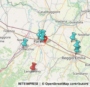Mappa Via Giuseppe Meazza, 43122 Parma PR, Italia (28.88)