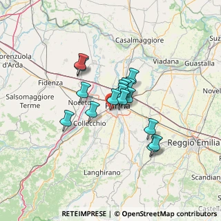 Mappa Via L. Gambara, 43125 Parma PR, Italia (9.35875)