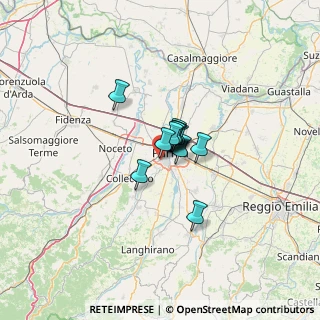 Mappa Via L. Gambara, 43125 Parma PR, Italia (5.69417)