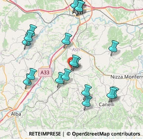 Mappa Via Asti-Nizza, 14055 Costigliole d'Asti AT, Italia (8.9105)