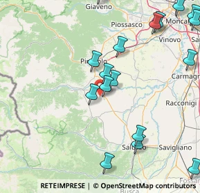 Mappa Via Bibiana, 10061 Cavour TO, Italia (21.56056)