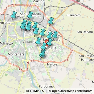 Mappa San Lazzaro, 43123 Parma PR, Italia (1.70412)