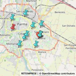 Mappa San Lazzaro, 43123 Parma PR, Italia (1.59583)