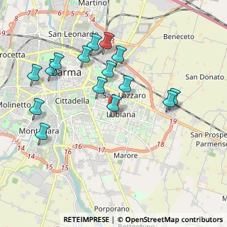 Mappa San Lazzaro, 43123 Parma PR, Italia (2.03467)