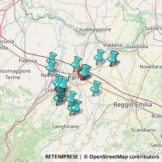 Mappa San Lazzaro, 43123 Parma PR, Italia (11.212)