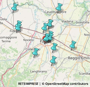 Mappa Via Po, 43125 Parma PR, Italia (12.434)
