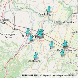 Mappa Via Po, 43125 Parma PR, Italia (13.93455)