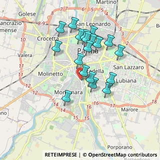 Mappa Via Po, 43125 Parma PR, Italia (1.64211)