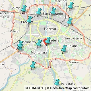 Mappa Via Po, 43125 Parma PR, Italia (2.58615)