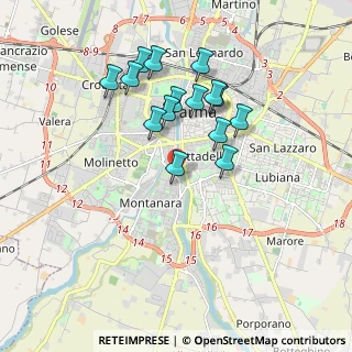Mappa Via Po, 43125 Parma PR, Italia (1.656)