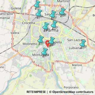 Mappa Via Po, 43125 Parma PR, Italia (2.24091)