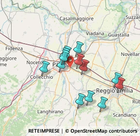Mappa Via R. Tagliani, 43122 Parma PR, Italia (11.68154)