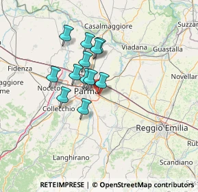 Mappa Via Tagliani, 43122 Parma PR, Italia (10.28417)