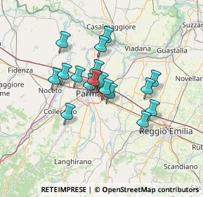 Mappa Via R. Tagliani, 43122 Parma PR, Italia (10.49941)
