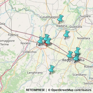Mappa Via R. Tagliani, 43122 Parma PR, Italia (14.27273)