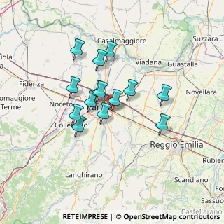 Mappa Via R. Tagliani, 43122 Parma PR, Italia (10.68357)