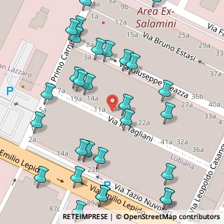 Mappa Via Adolfo Consolini, 43100 Parma PR, Italia (0.08276)