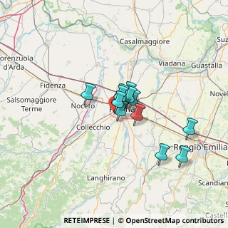 Mappa Via Ludovico Gambara, 43125 Parma PR, Italia (8.965)