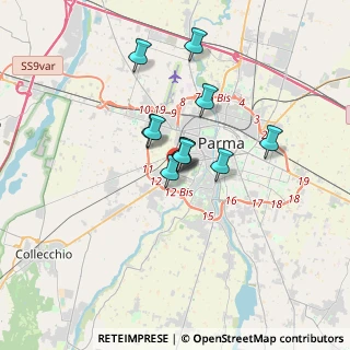 Mappa Via Ludovico Gambara, 43125 Parma PR, Italia (2.34182)