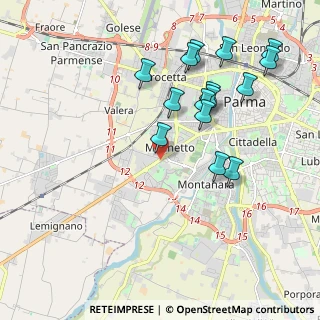 Mappa Via Ludovico Gambara, 43125 Parma PR, Italia (2.074)